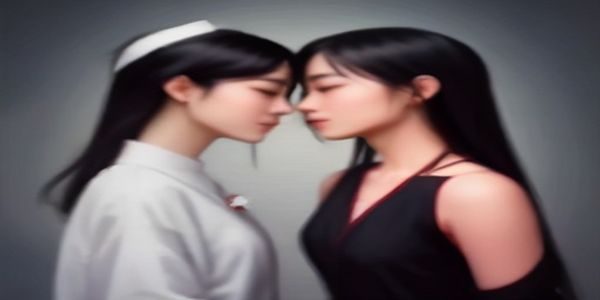 纪录片摄制组在采访LGBTQ社区成员，镜头前受访者神情坦然，背景是彩虹旗与社区活动现场